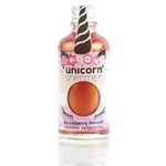 Unicorn Shimmer Strawberry Shimmer Syrup 50ml | Sugar Free | Prosecco, Gin and Cocktail Making | Strawberry Daiquiri | Alcohol Free Mixer | Suitable for Kids Parties