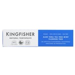 Kingfisher Fluoride-Free Aloe Vera, Tea Tree & Mint Toothpaste - 1