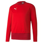 PUMA Men's teamGOAL 23 Training Sweat Pullover, Red-Chili Pepper, XXX-Large