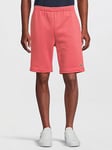 Lacoste Fleece Jersey Shorts - Dark Pink, Dark Pink, Size 3Xl, Men