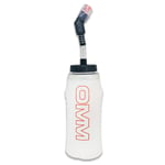 OMM Ultra Flexi Running Flask, 350ml + Straw Clear