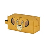 Roi Lion Face-Trousse de Toilette de Voyage Brick Plus, Jaune