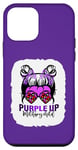 Coque pour iPhone 12 mini Violet up pour les enfants militaires - Mois de l'enfant militaire