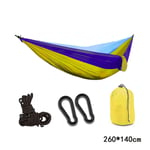 Portable Camping Parachute Hamac Survie Jardin Meubles D'extérieur Loisirs Dormir Voyage Double Lit Suspendu