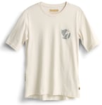 Fjällräven - S/F Cotton Pocket T-shirt Women - Eggshell-111 - XS