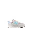 New Balance Girls Girl's Juniors 574v1 Trainers in Grey - Size UK 8 Infant