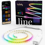 Twinkly Line Starter Kit - RGB LED Strip Lights, Self Adhesive + Magnetic