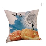 Retro Waist Throw Pillow Case Halloween Cover Cushion Home Sofa