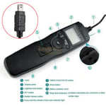 LCD Timer Remote Control Shutter Release for Nikon D610 D3300 D5200 D7100 D7200