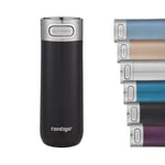 Contigo Luxe Autoseal Travel Mug, Stainless Steel Thermal Mug, Vacuum Flask, Leakproof Tumbler, dishwasher safe, Coffee Mug with BPA Free Easy-Clean Lid, Licorice