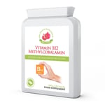 Vitamin B12 Methylcobalamin 1mg 120 made to GMP standard UK High quality by MKI