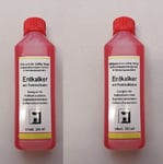 2 X 250ml Descaler With Color Indicator for Philips WMF JURA Coffee Machines