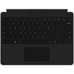 Microsoft Surface Pro X Keyboard Noir AZERTY Belge