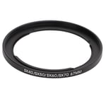 Protective 67mm UV Filter Filter Ring Lens Cap Sets For SX40 Series Ca OCH