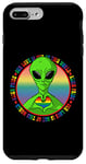 Coque pour iPhone 7 Plus/8 Plus Gay Pride LGBTQ Alien | Amour universel