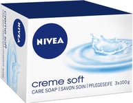 Nivea Creme Soft Creme Soap 100g Pack of 3)