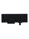 Lenovo - notebook replacement keyboard - with Trackpoint UltraNav - Danish - Laptop tagentbord - till ersättning - Dansk - Svart