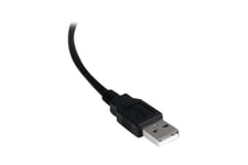 StarTech.com FTDI USB till seriell RS232-kabeladapter med 1 port och optisk isolering - seriell adapter - USB - RS-232