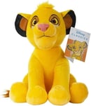 Disney Lion King Symba Plush Toy with Verso and Music - Height 20 cm