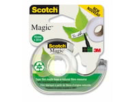 Tapedispenser, Scotch, Magic Tape A Greener Choice, 19 Mm X 33 M