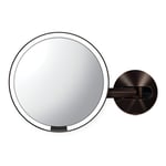 Sminkspegel Simplehuman ST3023 Väggmonterad med Sensor Mörk Brons