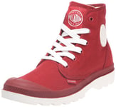 Palladium Pampa Hi, Boots Mixte Adulte - Rouge (Red/White), 45 EU