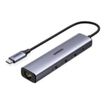 Ugreen Multifunktionell HUB 3 x USB Till USB-C - Grå - TheMobileStore Laddare & kablar