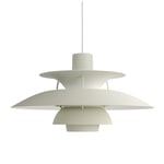 Louis Poulsen PH 5 taklampa Monochrome Pale Pewter