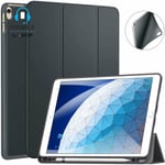 Case For Ipad Air 3 / Pro 2017 10.5 Inch Trifold Stand Cover With Pencil Holder