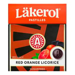 Läkerol Red Orange Licorice 25g