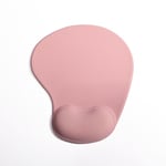 Musmatta med gelkudde - Musmatta handledsstöd-225*195*22mm rosa