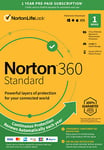 Norton 360 Standard (1 år / 1 enhet) + 10 GB Skylagring (Siste versjon + gratis oppdateringer)