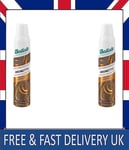 Batiste Dry Shampoo in Brunette with a Hint of Colour 200ml (Pack of 2)