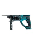 Makita 18v bore-/mejselhammer kompakt li-ion solo dhr202z u/batterier, lader og kuffert
