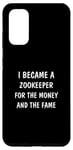 Coque pour Galaxy S20 Gardien de zookeeper, zoologie hilarante