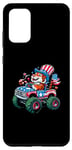 Galaxy S20+ Patriotic Tiger 4th July Monster Truck American Case