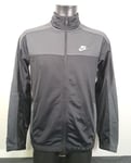 NIKE Tracksuit Top Full Zip Essential Poly Knit Two Tone Black BNWT Men's Small