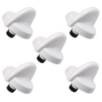 First4spares Control Knobs for Belling Oven/Cooker/Hobs (White, Pack of 5)