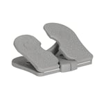 （Grå）Stepper för träning, Mini Stepper Vikbar Fotpedal Un