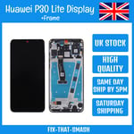 Huawei P30 Lite MAR-LX1A Replacement LCD Touch Screen Display Digitizer+Frame