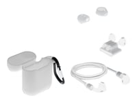 Delock - Tillbehörssats För True Wireless-Hörlurar - Vit - För Apple Airpods (1:A Generation, 2A Generation)