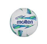 Molten Ballon de Netball pour Femme Maestro International Level, Vert/Bleu, Taille 5