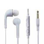 5x  InEar Headphones Earphones With Mic For Samsung Galaxy Tab J Active 2