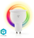 WiFi Smart LED-lampa | Fullfärg och varmvitt | GU10