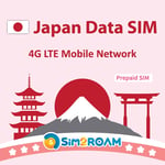 Japan SIM Card 7 Days | Data ONLY | 5 GB of High-Speed 4G LTE Data | Japan Trave