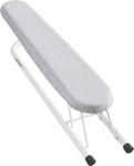 Leifheit 57 cm Extra Long, w 10.5 x h 8.5 cm, Folds Flat, White, Extra Long Sleeve Board, for Perfect Sleeve Ironing