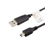 caseroxx Data cable for Garmin DriveSmart 55 & Digital Traffic Mini USB Cable