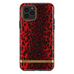Richmond & Finch Skal Röd Leopard - iPhone 11 Pro