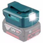 Powerbank-adapter för Bosch Procore 18V m/ LED-ljus och USB-C