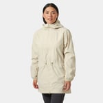 Helly Hansen Essence Halvlang Regnkåpe Dame Hvit Xs